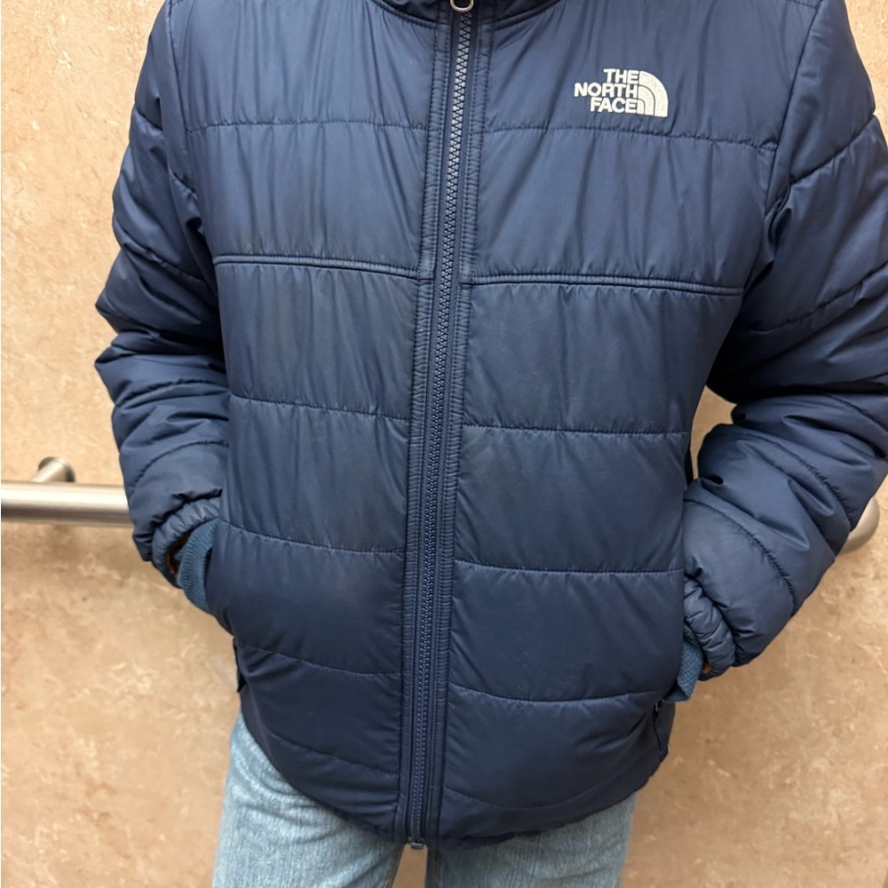 The North Face Men's Navy Puffer Jacket